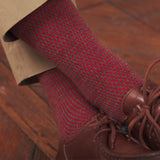 Kaki & Rouge - Caviar - Laine & Coton