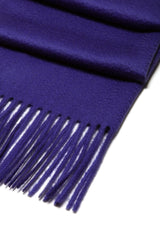 100% Cashmere Scarf - Intense Purple