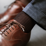 Marron foncé - Fil d'Écosse