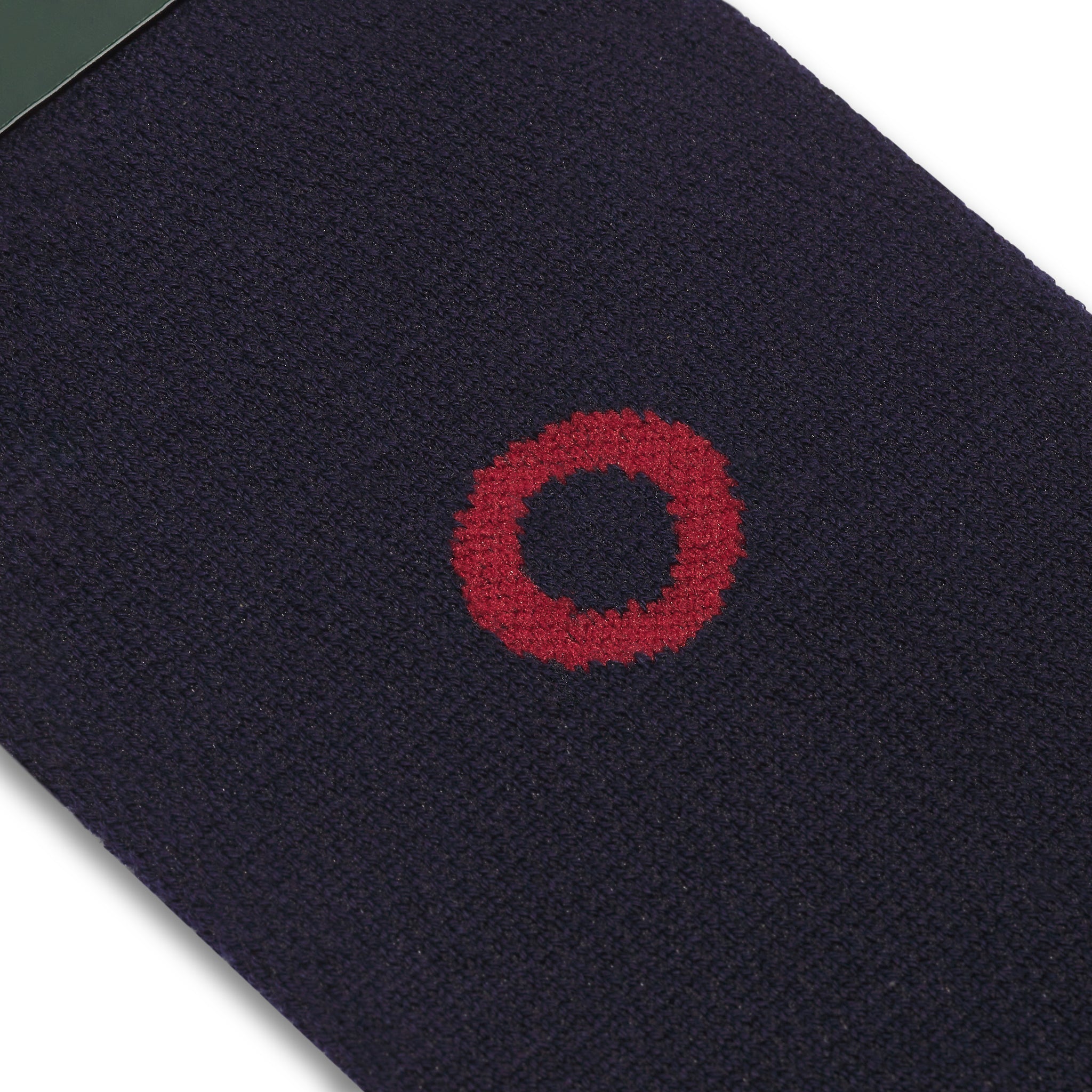 Chaussette monogrammée à l'unité - Bleu marine & Rouge