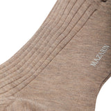 Mottled Beige - Cotton Lisle