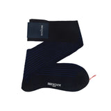 Bleu marine & Bleu roi - Fil d'Écosse