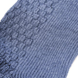 Bleu denim - Laine nattée