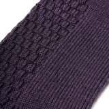 Aubergine - Laine nattée