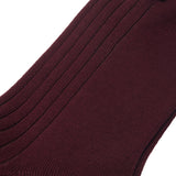 ボルドー、スーパーソリッド コットンリスル