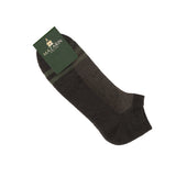 Surchaussettes Marron & Vert - Cheville - Laine