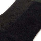 Surchaussettes Marron & Vert - Cheville - Laine