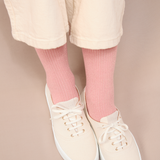 Rose poudré - Doré - Coton