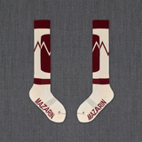 Granat & Schnee - Ski - Merinowolle