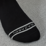 Schwarz & Vintage-Grau - Baumwolle