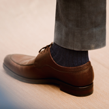 Stahlblau - Superfestes Fil d'Écosse Baumwolle