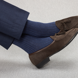 Bleu acier - Super-solide Fil d'Écosse