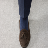 Bleu acier - Super-solide Fil d'Écosse