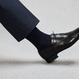 Bleu marine - Super-solide fil d'Écosse