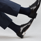 Bleu marine - Super-solide fil d'Écosse