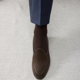 Dunkelbraun - Super-Solid Fil d'Écosse Baumwolle