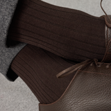 Dunkelbraun - Super-Solid Fil d'Écosse Baumwolle