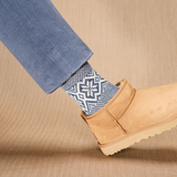 Marine & Beige - Norvégiennes Gamme Bison - Laine