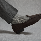 Grey & Cream - Caviar - Super-strong Wool