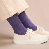 Light violet - Silver - Cotton