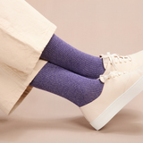 Light violet - Silver - Cotton