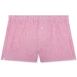 Caleçon Blanc & Rouge - Lin