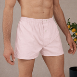Caleçon rose - Coton Oxford
