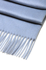 Écharpe 100% Cachemire - Bleu ciel