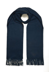 Écharpe 100% Cachemire - Denim