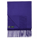 100% Cashmere Scarf - Intense Purple