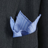 Denim Blue - Pocket Square