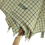 Brown - Herringbone - Umbrella