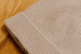 Beige - Gorro - 100% Cachemir