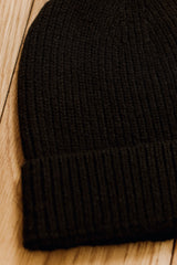 Black - Hat - 100% Cashmere