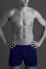 Blue - Classic Boxers - Sea Island Cotton