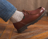 Beige & Navy - Cables - Cotton