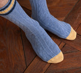 Sky & Yellow - Cables - Cotton