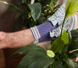 Purple & Beige - Cables - Cotton