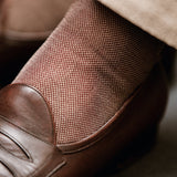 Bordeaux & Beige - Caviar - Fil d'Écosse