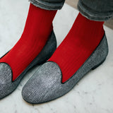 Carmine - Cotton Lisle