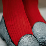 Carmine - Cotton Lisle