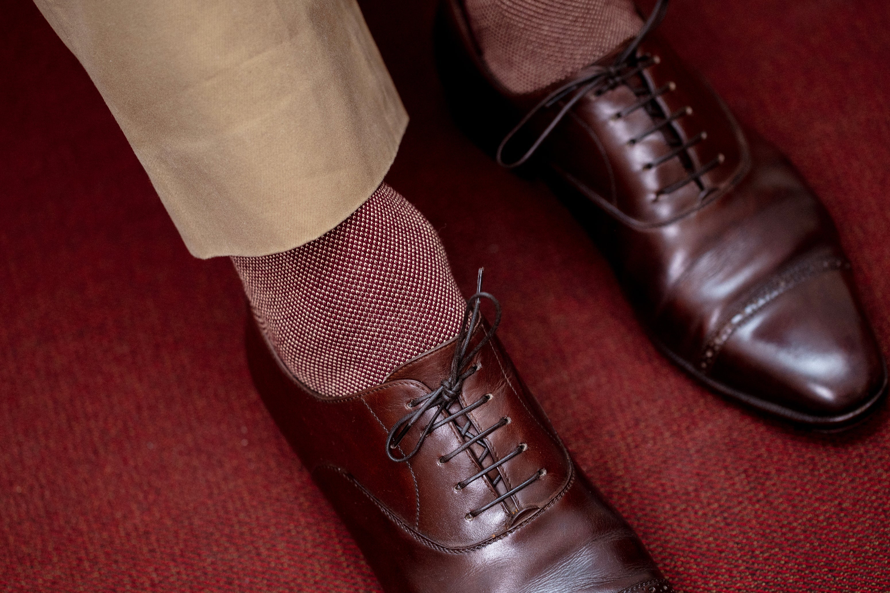 Bordeaux shoes hotsell with suit