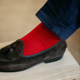 Rouge vif - Cachemire & Soie