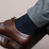Blue Navy - Bison Range - Wool