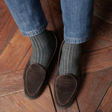 Vert & Gris clair - Laine