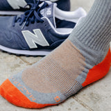 Gris & Orange - Coton