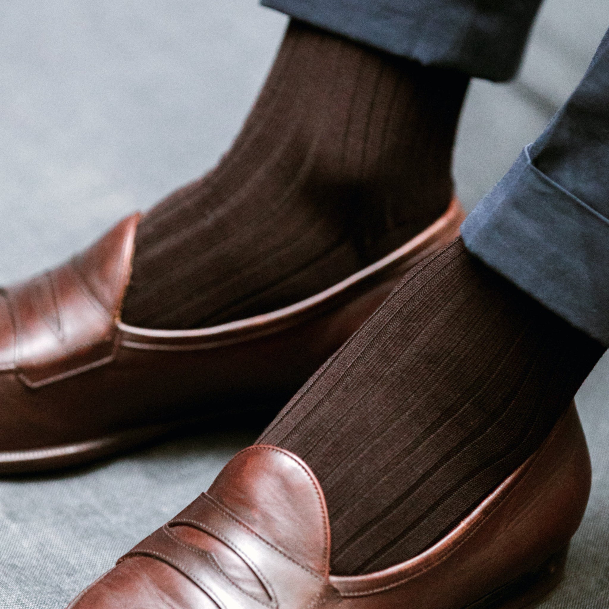 Marron - Super-solide fil d'Écosse