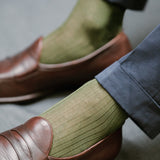 Verde caqui - Hilo de Escocia