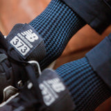 Marine & Acier - Pied-de-poule - Super-solide fil d'Écosse