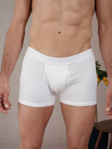 Boxer briefs - White - Organic cotton